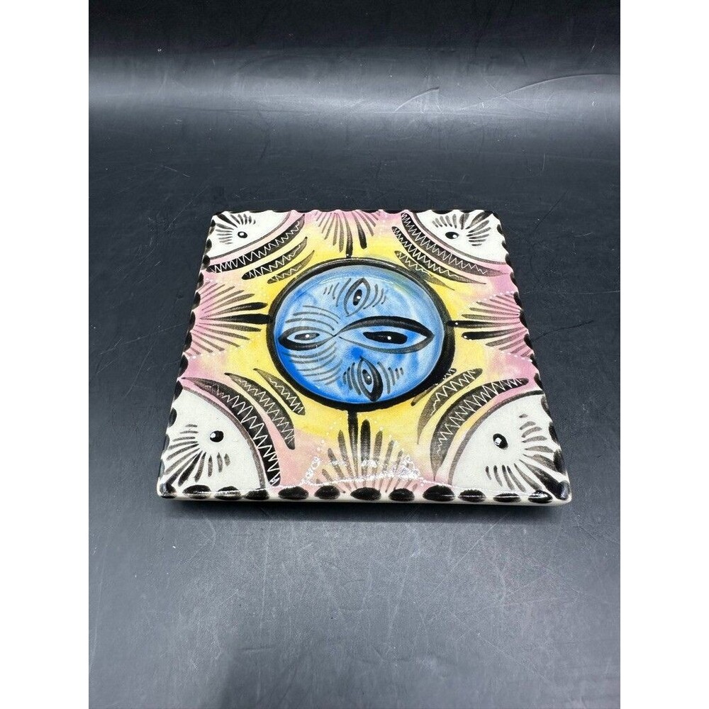 Penzo 2007 Votive Candle Holder Handmade Handpainted Joseph Munsaka Vintage